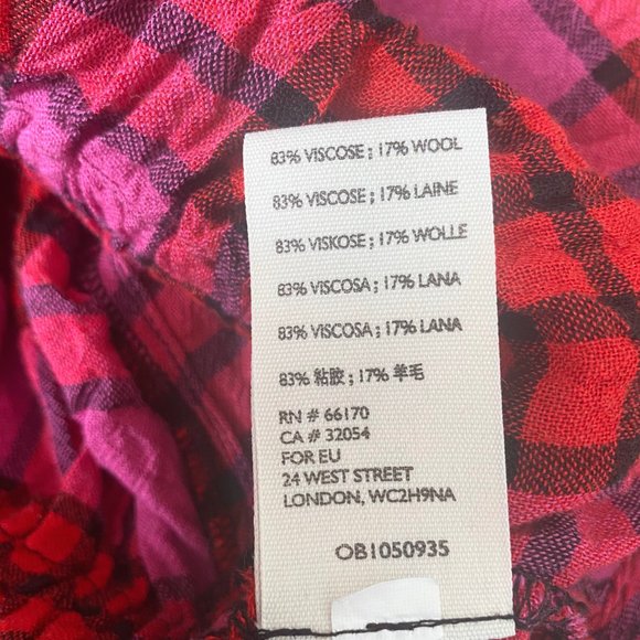 FREE PEOPLE plaid top - Picture 9 of 9